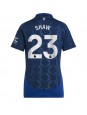 Billige Manchester United Luke Shaw #23 Bortedrakt Dame 2024-25 Kortermet